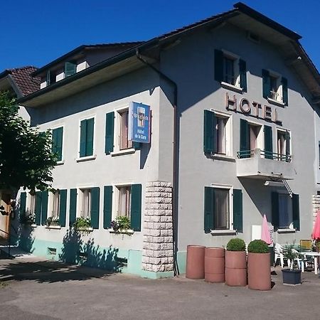 Hotel De La Gare, Vendlincourt Екстериор снимка